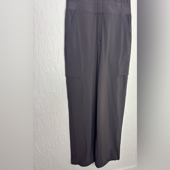 Athleta Brooklyn Utility Jumpsuit Plum Color Size 2 - Picture 8 of 12